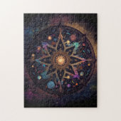 Mandala Cosmic Visionary Art Jigsaw Puzzle (Vertikal)