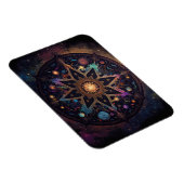 Mandala Cosmic Visionary Art Magnet (Rechte Seite)