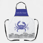 Mandala Crab Apron Schürze (Vorderseite)
