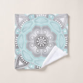 Mandala Creation, alle Punkte für eine 1 Badhandtuch Set (Waschlappen)