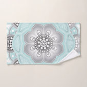 Mandala Creation, alle Punkte für eine 1 Badhandtuch Set (Handtuch)