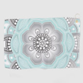 Mandala Creation, alle Punkte für eine 1 Golfhandtuch (Horizontal)