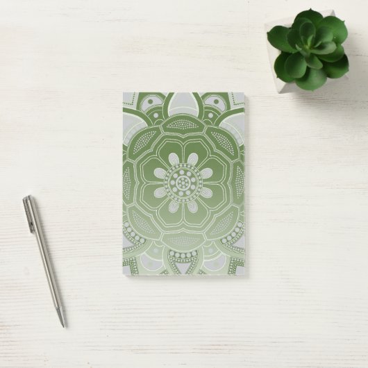 Mandala Creation, alle Punkte für eine 5 Post-it Klebezettel (Büro)