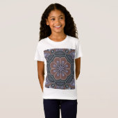 Mandala Creation, alle Punkte für eine 6 T-Shirt (Vorne ganz)