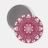 Mandala Creation, alle Punkte für eine 8 Magnet (Vorderseite/Rückseite)