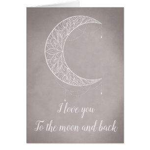 Mandala Crescent Moon Design-Muster