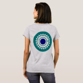 Mandala Crop Top (Schwarz voll)