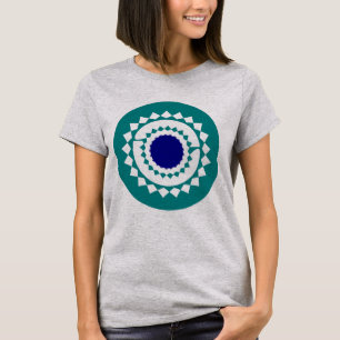 Mandala-Crop-Top T-Shirt