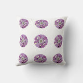 Mandala Cushion für den Lebensraum Kissen (Rückseite)