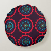 Mandala Cushion Rundes Kissen (Rückseite)