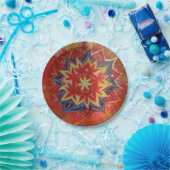 Mandala Custom Paper Teller 7 in (Party)