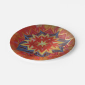 Mandala Custom Paper Teller 7 in (Schrägansicht)