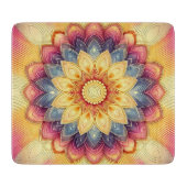 Mandala Cutting Board Schneidebrett (Vorderseite)
