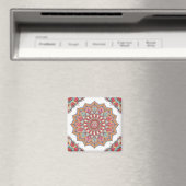 Mandala da Harmonia (Calmante e Tranquilizante) Magnet (In Situ (Geschirrspüler))