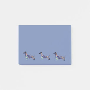 Mandala-Dackel zeichne Post-it-Notizen Post-it Klebezettel