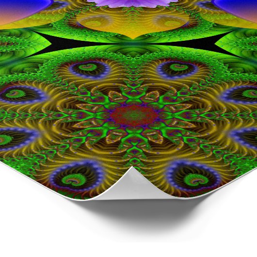 Mandala - Daily Focus 2.24.2018 Poster (Ecke)