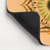 Mandala Damask Lotus Blume Yoga Mousepad (Ecke)