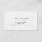 Mandala Damask Yoga Holistic Medical Massage Visitenkarte (Rückseite)