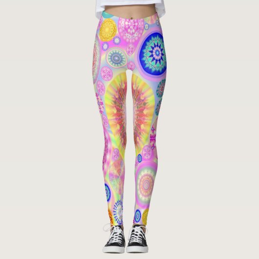 Mandala Dance Leggings (Vorderseite)