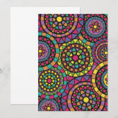 Mandala Dankeskarte (Vorne/Hinten)