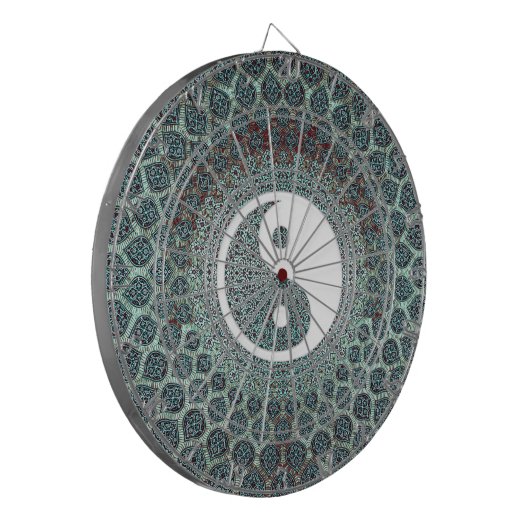Mandala Dartscheibe (Vorderseite Links)