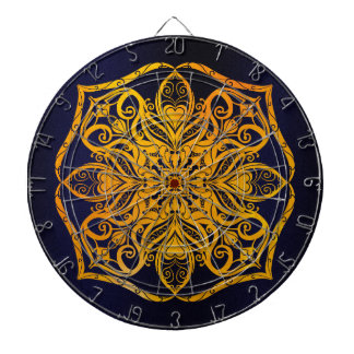 Mandala Dartscheibe