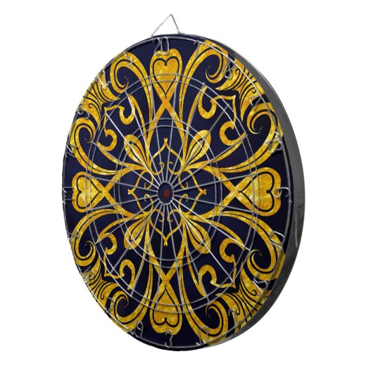 Mandala Dartscheibe (Vorderseite rechts)