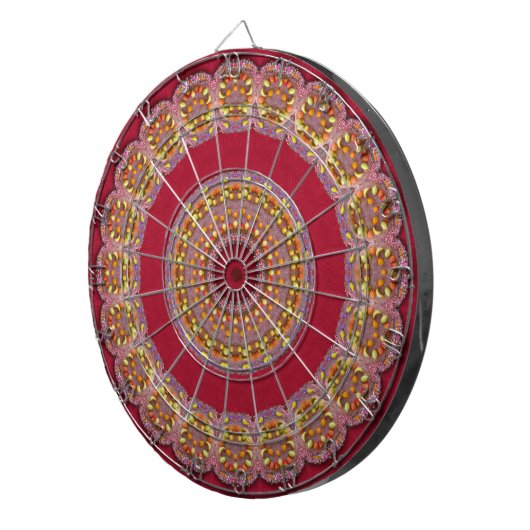 Mandala Dartscheibe (Vorderseite rechts)