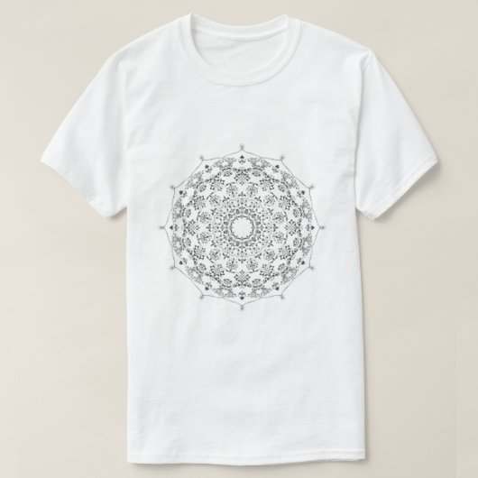 Mandala De T-Shirt (Design vorne)