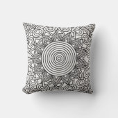 Mandala Decorative Ethnic Design Kissen (Vorderseite)