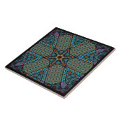 Mandala-Dekor Fliese (Seite)