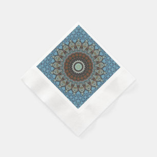 Mandala-Dekor Serviette