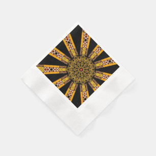 Mandala-Dekor Serviette