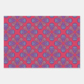 Mandala-Dekorationsmuster Geschenkpapier Set (Vorderseite 2)