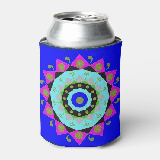 Mandala: Dekorativ Dosenkühler (Kanne Vorderseite)