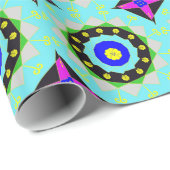 Mandala: Dekorativ Geschenkpapier (Rolleneckpunkt)