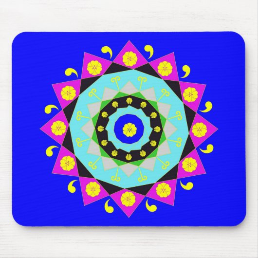 Mandala: Dekorativ Mousepad (Vorne)