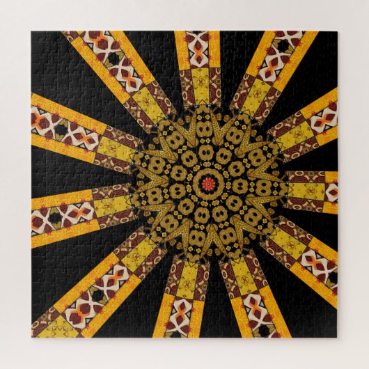 Mandala Dekorativ Puzzle (Vertikal)