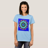 Mandala: Dekorativ T-Shirt (Vorne ganz)