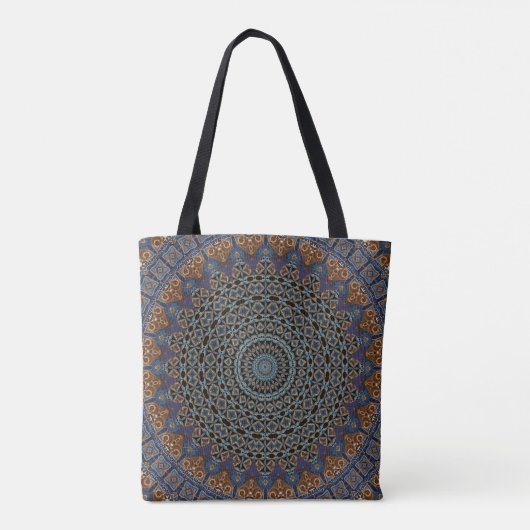 Mandala Dekorativ Tasche (Rückseite)
