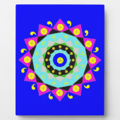 Mandala: Dekorative Plaque Fotoplatte (Vorderseite)