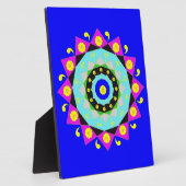 Mandala: Dekorative Plaque Fotoplatte (Seite)