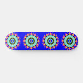 Mandala: Dekorative Skateboard (Horizontal)