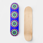 Mandala: Dekorative Skateboard (Vorderseite)