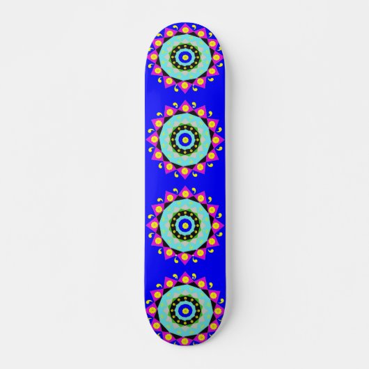 Mandala: Dekorative Skateboard (Vorne)