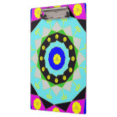 Mandala: Dekorative Zwischenablage Klemmbrett (Links)