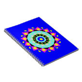 Mandala:Dekoratives Notebook Notizblock (Rechte Seite)