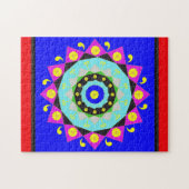 Mandala: Dekoratives Puzzle (Horizontal)