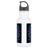 Mandala der Bedeutung Trinkflasche (Rückseite)