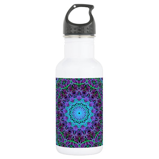 Mandala der Bedeutung Trinkflasche (Vorderseite)